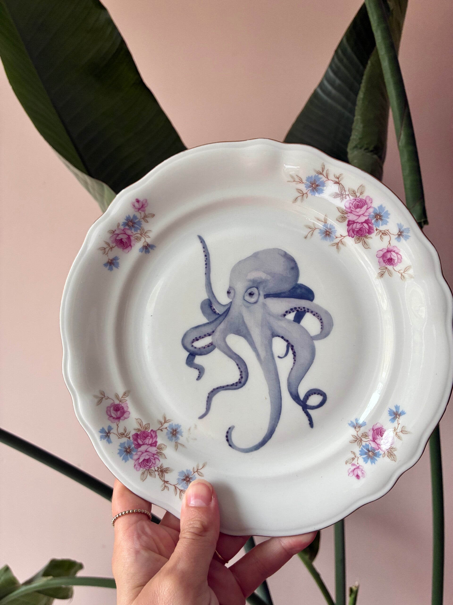Wandbordje octopus 🐙