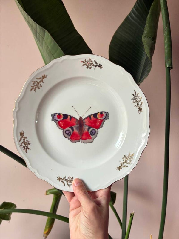 Wandbordje Vlinder 🦋