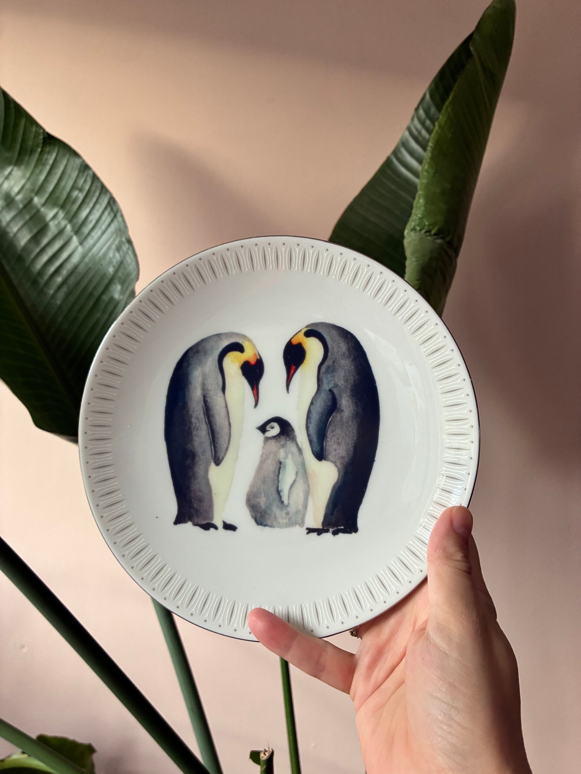 Wandbordje Pinguïns 🐧