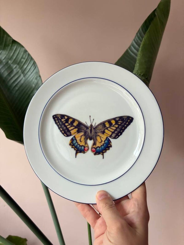 Wandbordje Vlinder 🦋