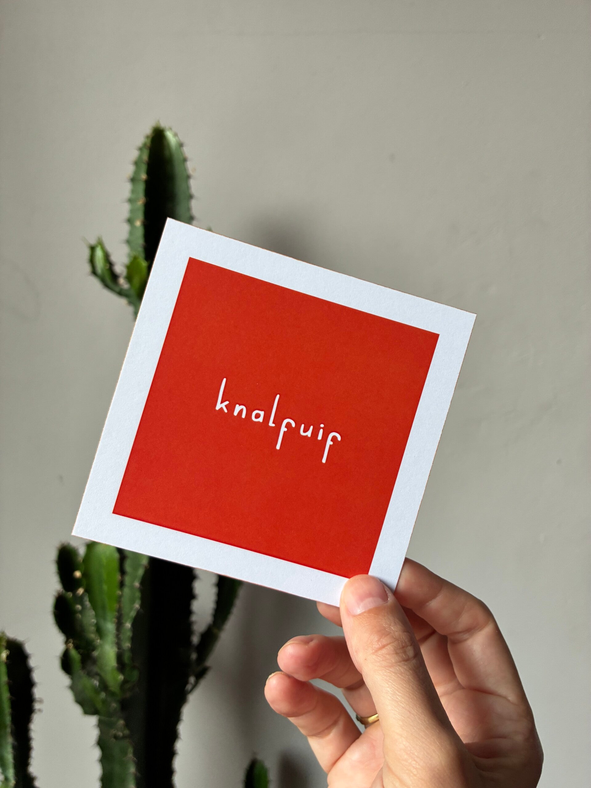 Ansichtkaart - Knalfuif 🧡