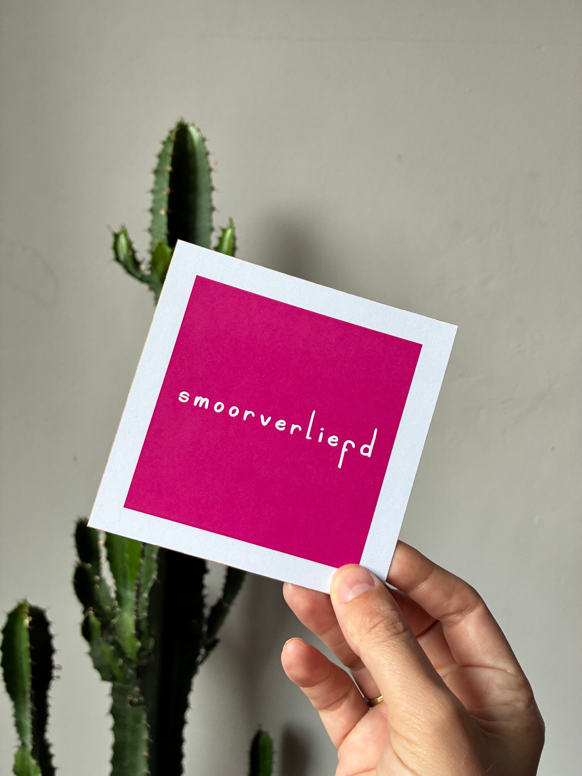 Ansichtkaart - Smoorverliefd 🩷