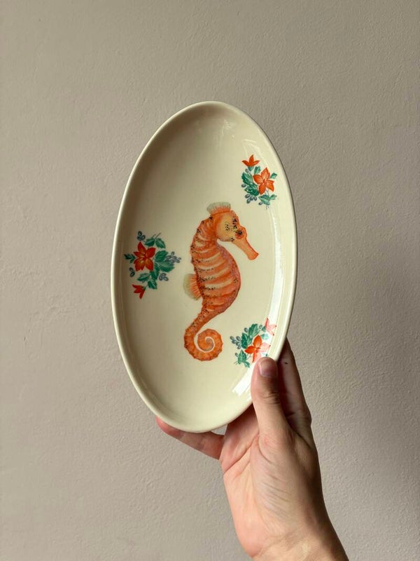 Wandbordje Zeepaardje 🪸