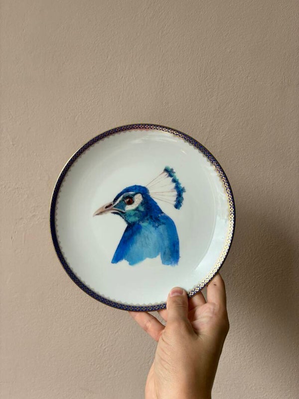 Wandbordje Pauw 🦚