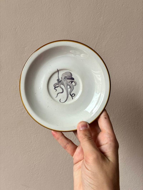 Wandbordje Octopus 🐙