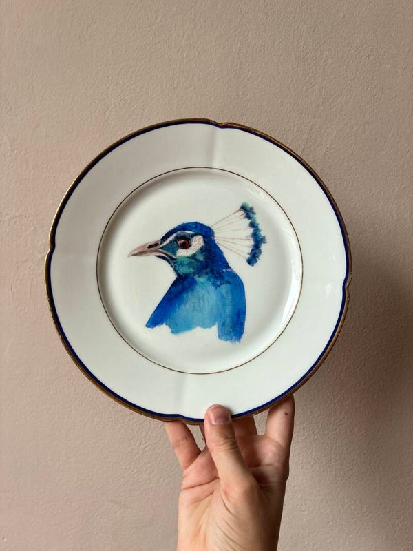 Wandbordje Pauw 🦚