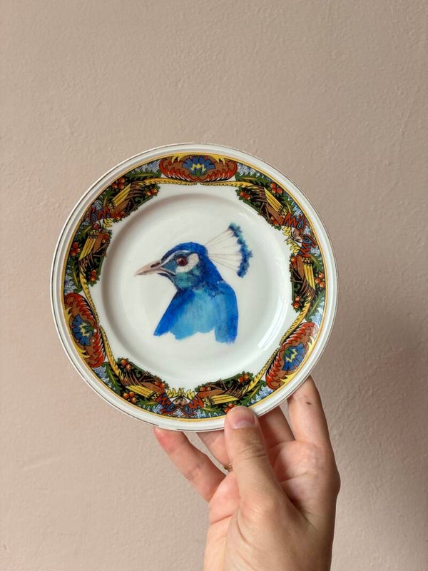 Wandbordje Pauw 🦚