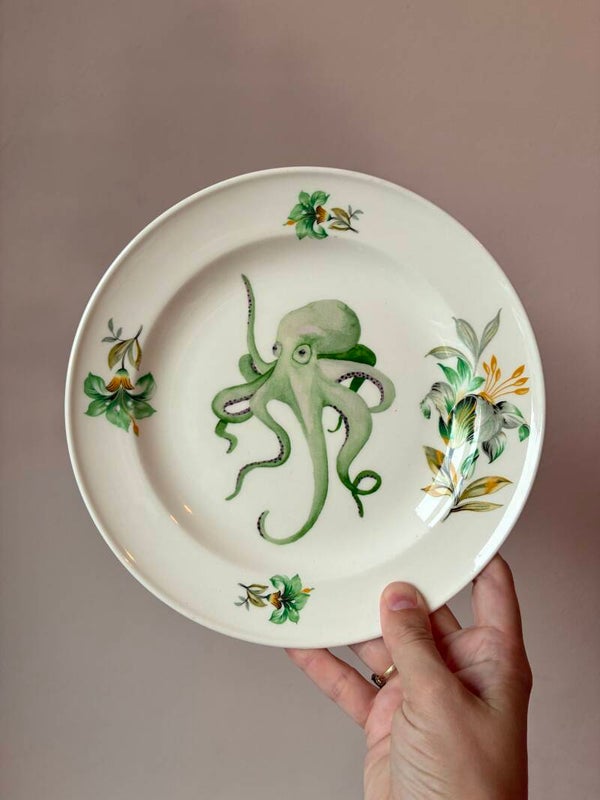 Wandbordje Octopus 🐙