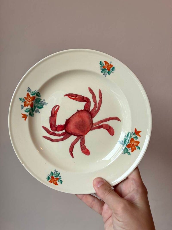 Wandbordje Krab 🦀
