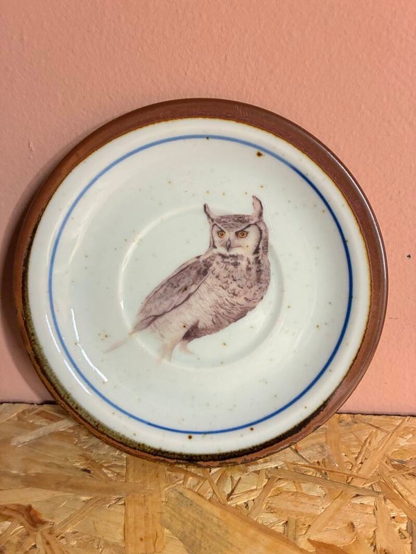 Wandbordje uil 🦉