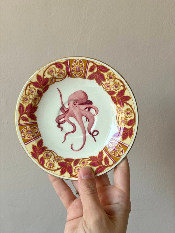 Wandbordje octopus
