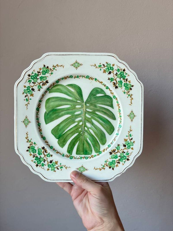 Wandbordje Monstera 💚
