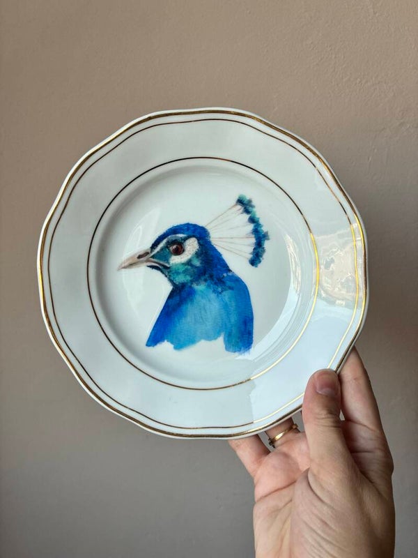 Wandbordje Pauw 🦚