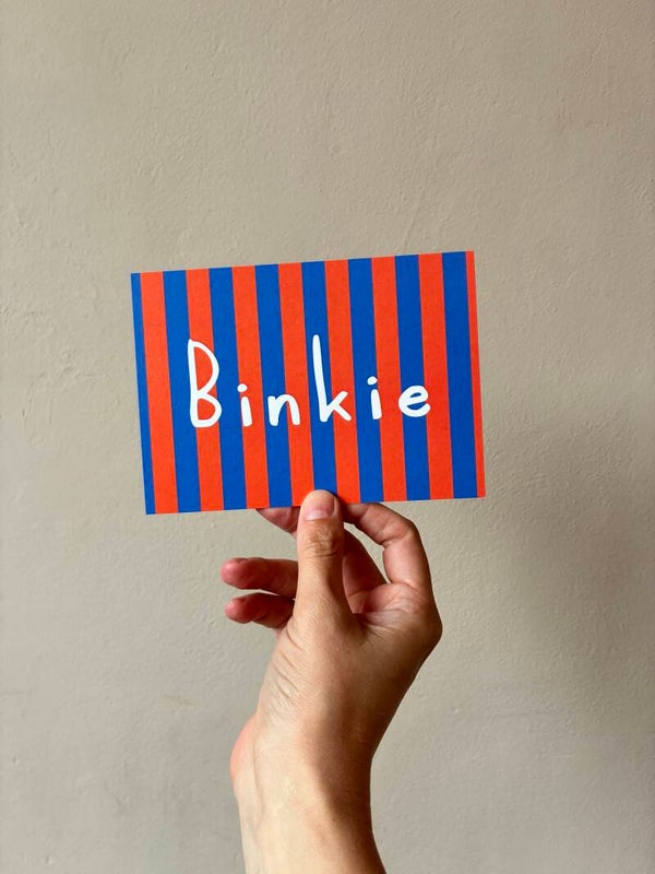 Ansichtkaart Binkie