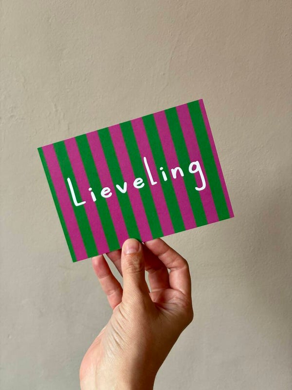 Ansichtkaart Lieveling