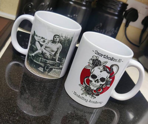Unorthodox 81 model mugs