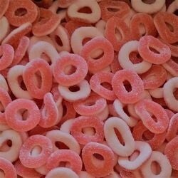 Anneaux sucrées Fraise