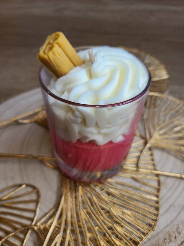 Bougie de Noël Vin rouge