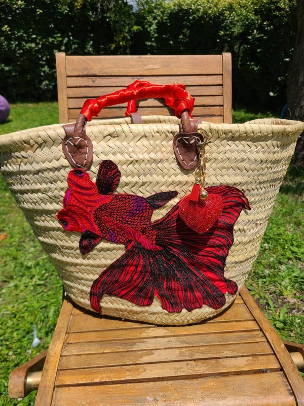 Panier poisson sirène