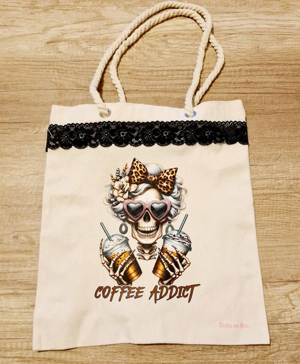 Tote Coffee adict