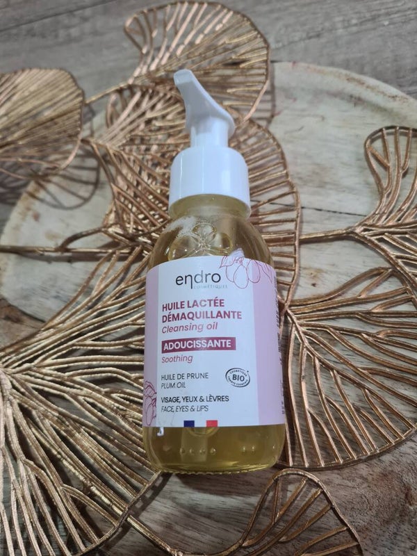 Huile lactée démaquillante