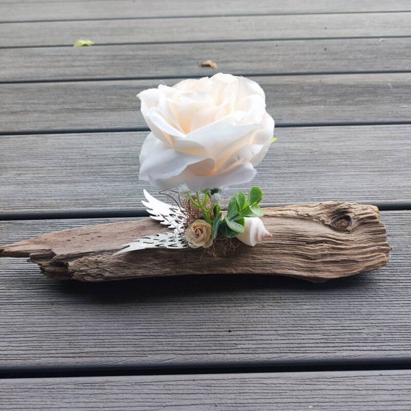 Schwemmholz Unikat blumig  # 2