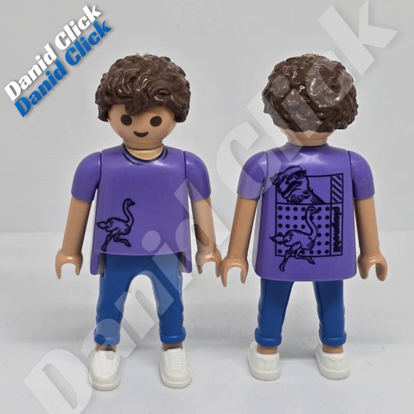 Playmobil Hombre camiseta avestruz