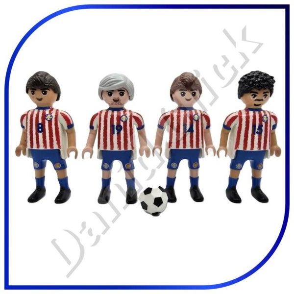 Playmobil Futbolistas de Paraguay