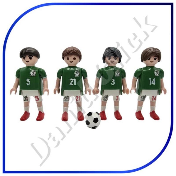 Playmobil Futbolistas de México