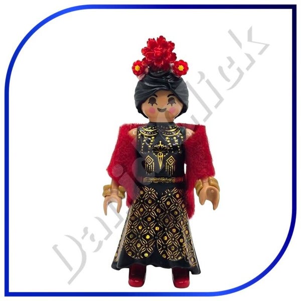 Playmobil Frida Kahlo Custom ( Bajo Pedido )