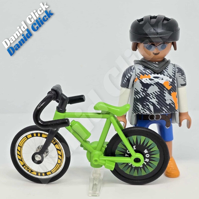 Playmobil Ciclista con bicicleta de carreras