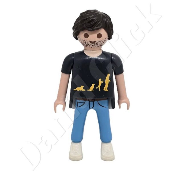 Playmobil Hombre Camiseta Evolución