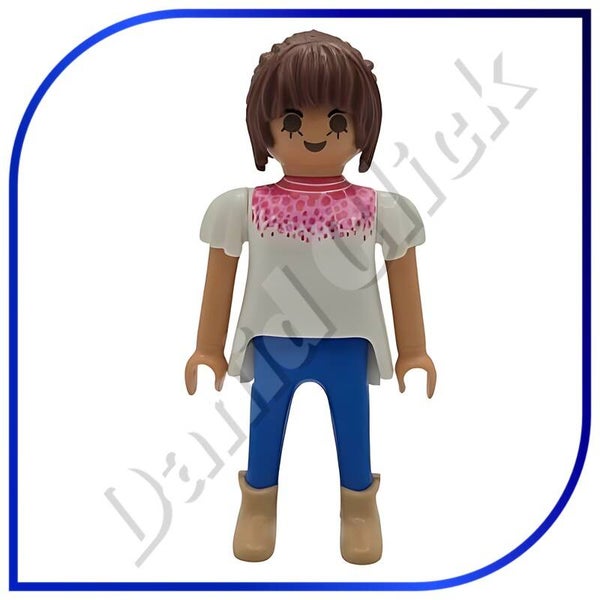 Playmobil Chica Mujer Botines