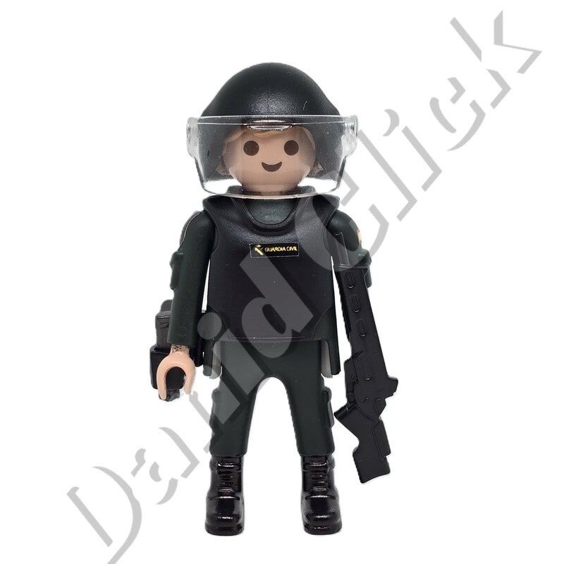Playmobil Guardia Civil Unidad Especial de Intervención UEI Custom
