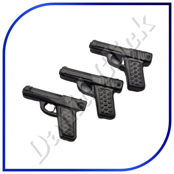 Playmobil Pistola Policía x 3