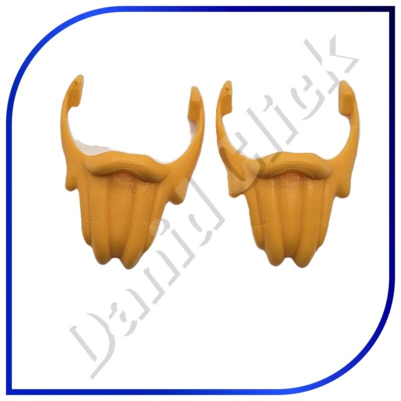 Barbas Rubias Largas x2