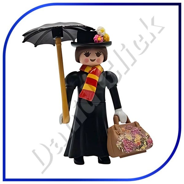 Playmobil Mary Poppins Custom (Bajo Pedido)