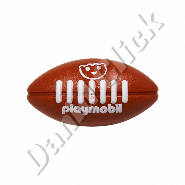 Balón de Rugby Marrón con Logo
