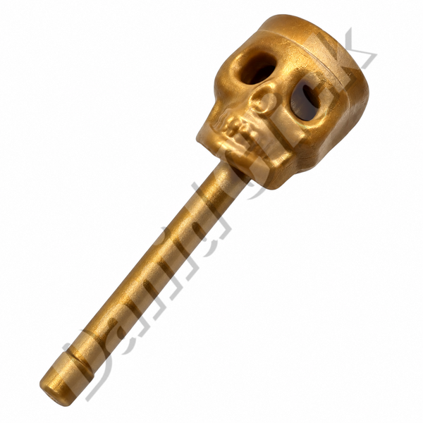 Bastón Dorado con Calavera