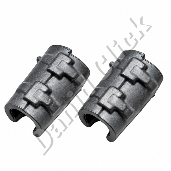 Brazaletes con Hebillas Gris Plata