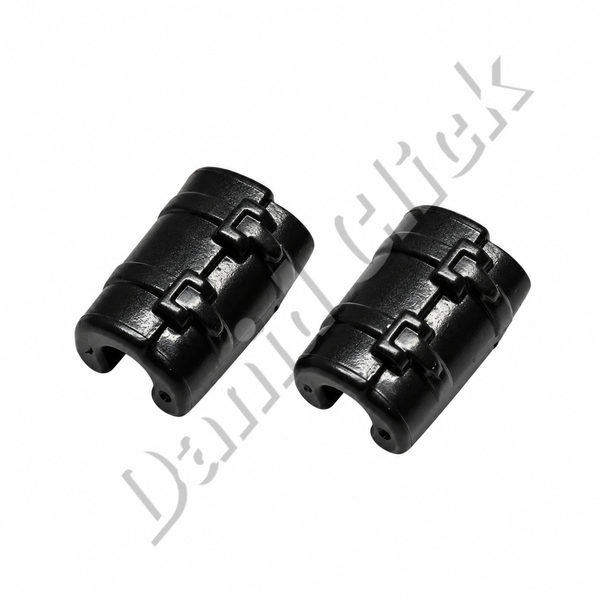 Brazaletes con Hebillas Negros