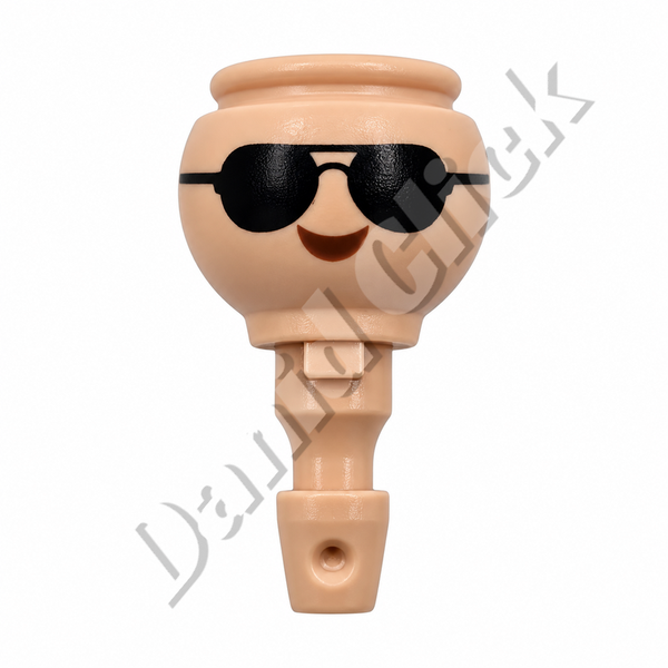 Cabeza con Gafas de Sol