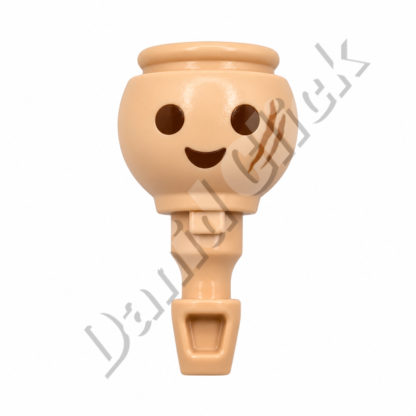 Cabeza con Marca Facial