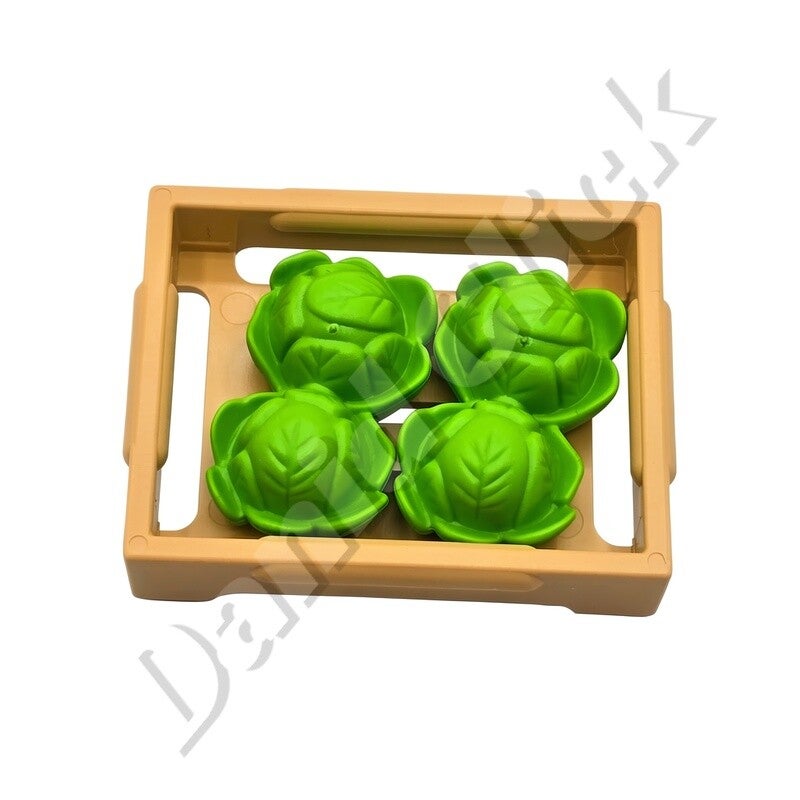 Caja con repollos