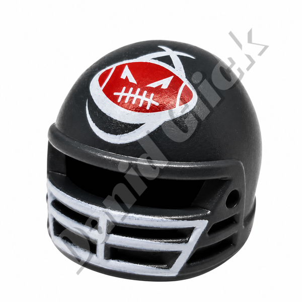 Casco de Fútbol Americano Gris