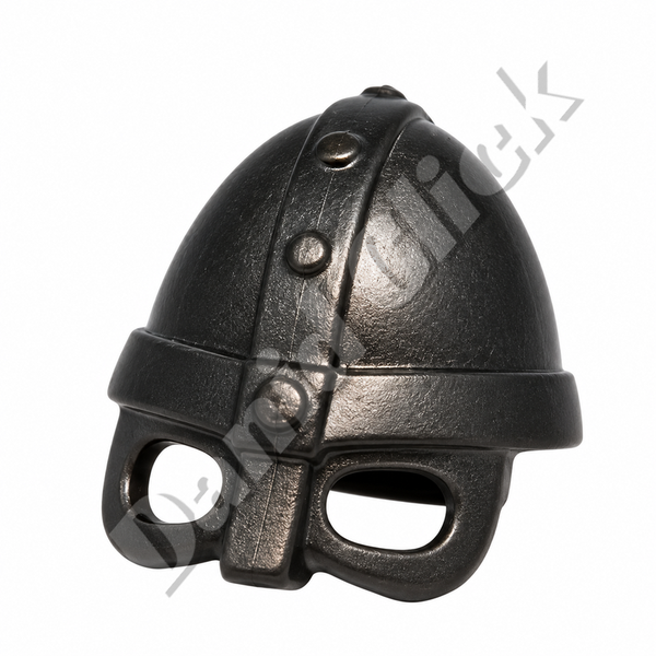 Casco Medieval Antracita