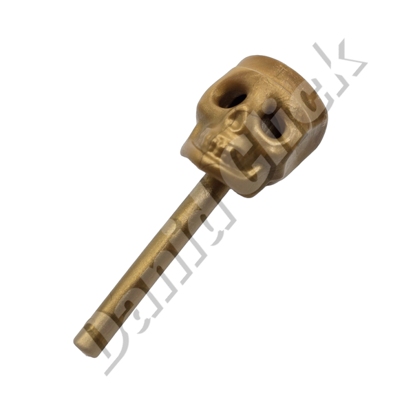 Cetro Calavera Dorado