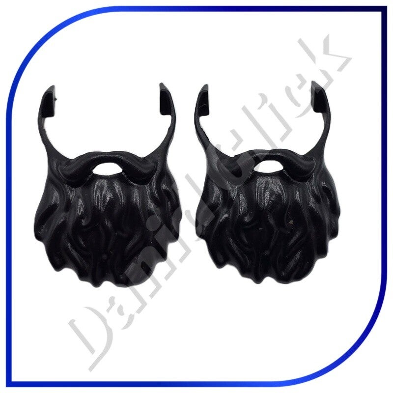 Barbas Negras Largas x2