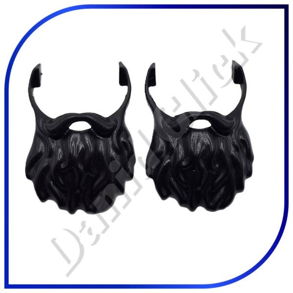 Playmobil Barbas Negras Largas x2