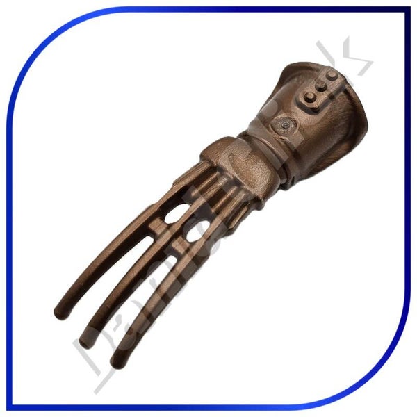 Garra Zarpa Guante Color Bronce